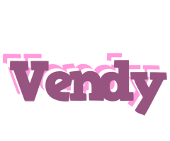 Vendy relaxing logo