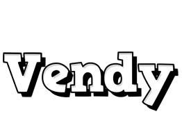 Vendy snowing logo