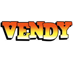 Vendy sunset logo