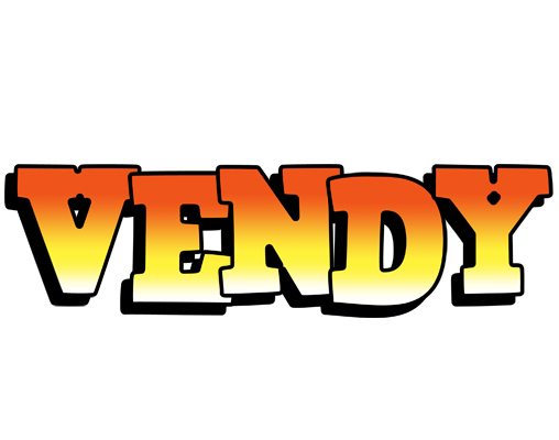 Vendy sunset logo