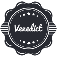Venedict badge logo