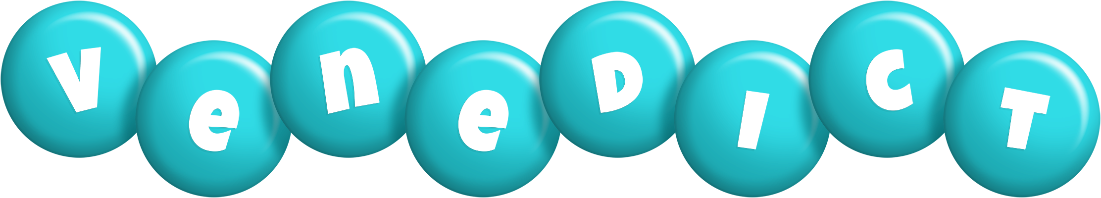 Venedict candy-azur logo