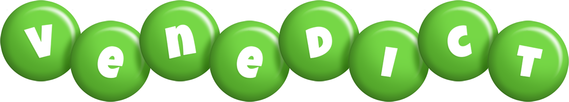 Venedict candy-green logo