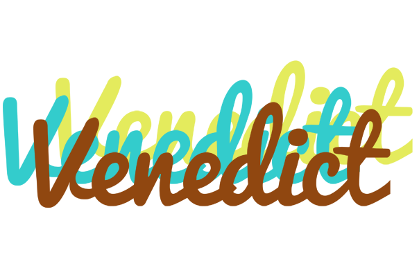 Venedict cupcake logo