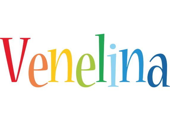Venelina birthday logo