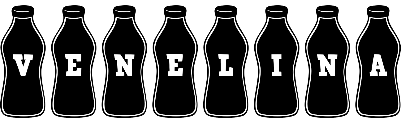 Venelina bottle logo