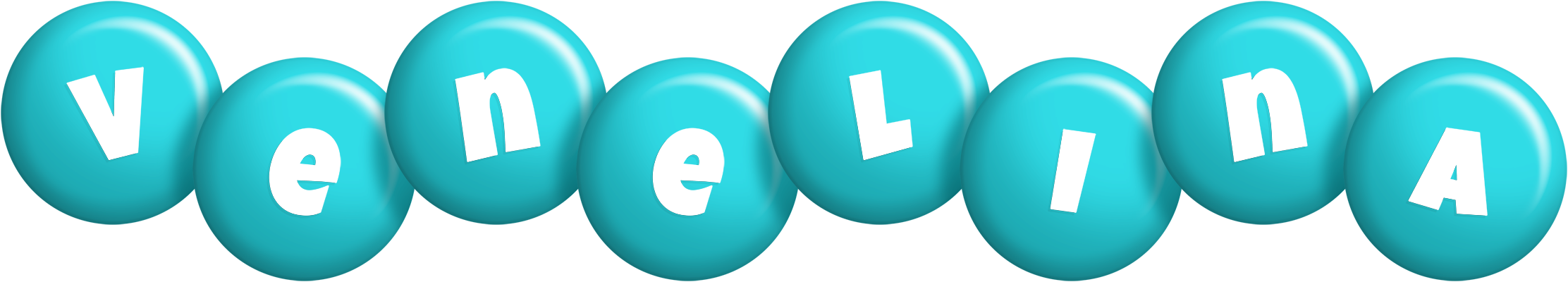 Venelina candy-azur logo