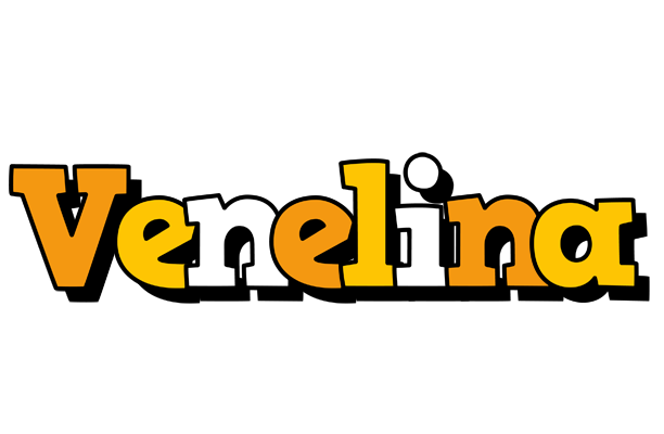 Venelina cartoon logo