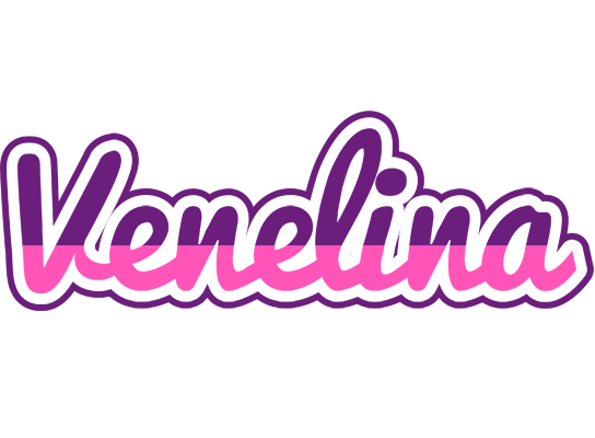 Venelina cheerful logo