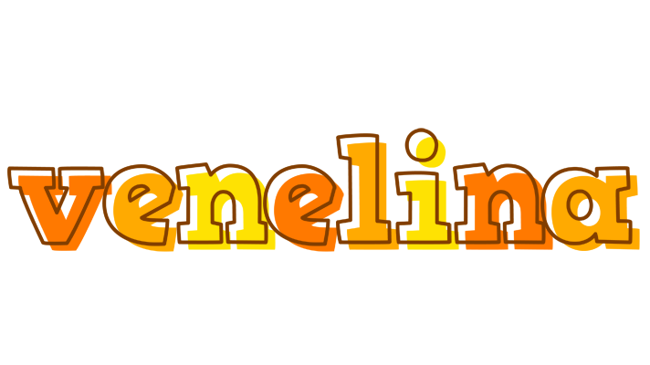 Venelina desert logo