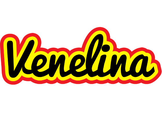 Venelina flaming logo