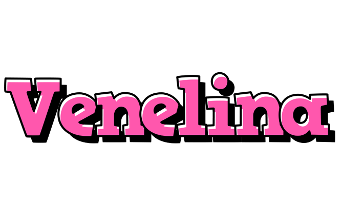 Venelina girlish logo