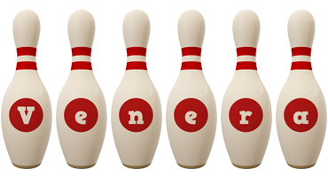 Venera bowling-pin logo