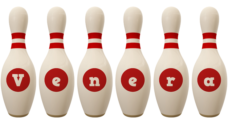 Venera bowling-pin logo