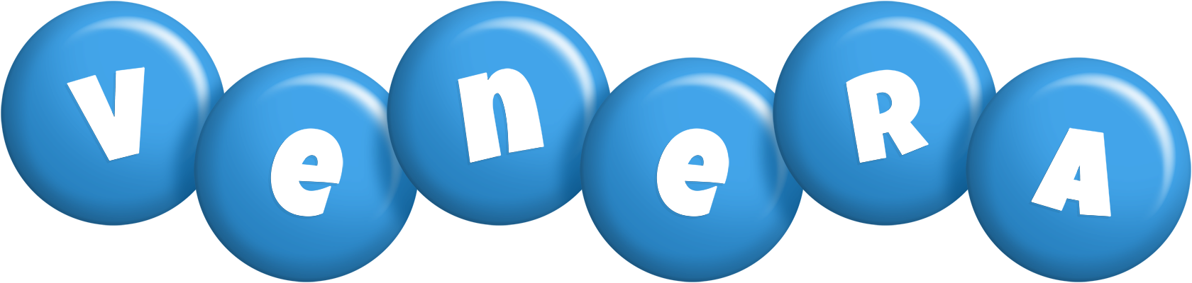 Venera candy-blue logo
