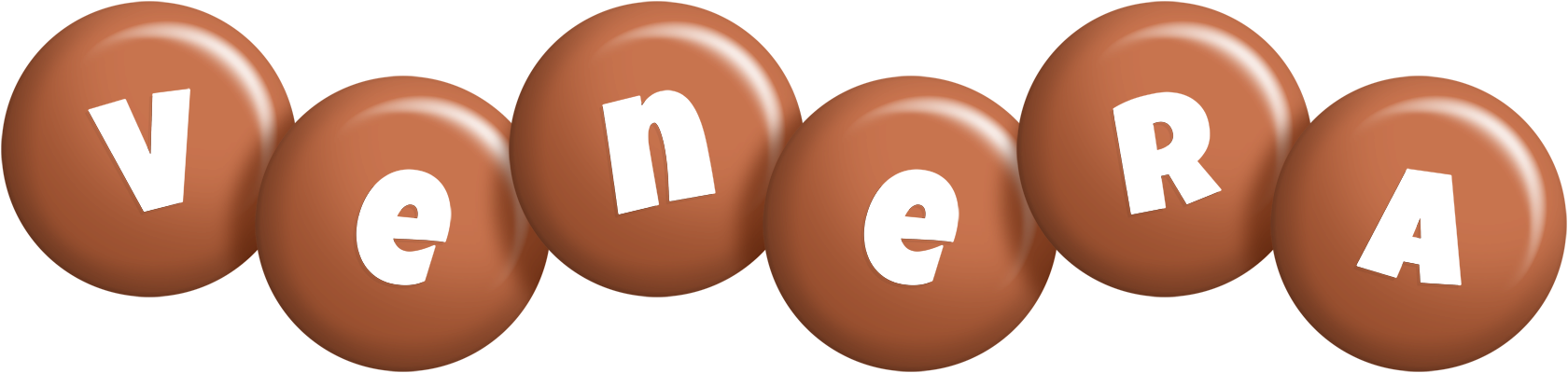 Venera candy-brown logo