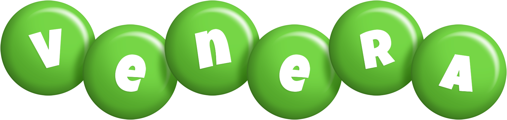 Venera candy-green logo