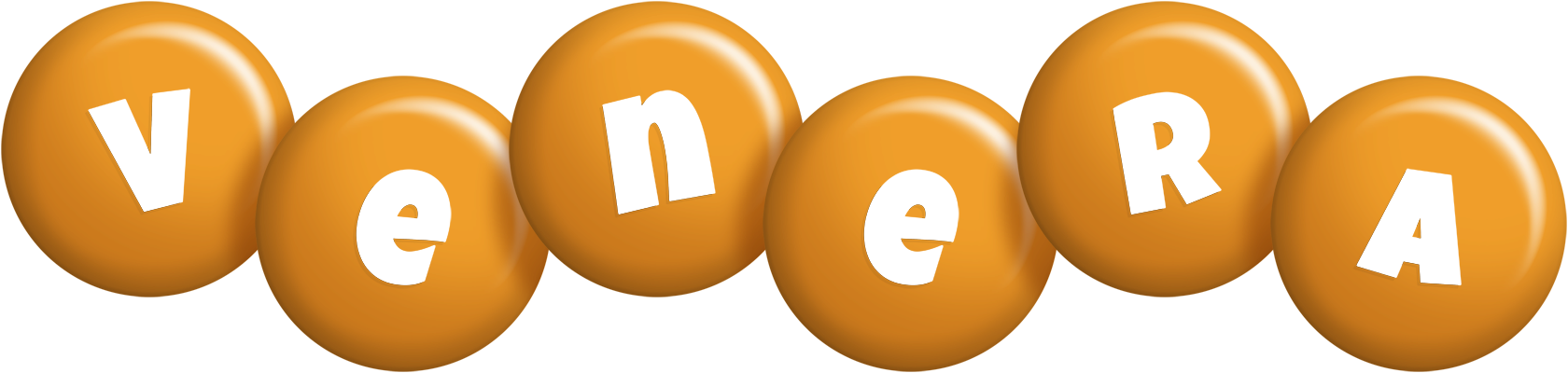 Venera candy-orange logo