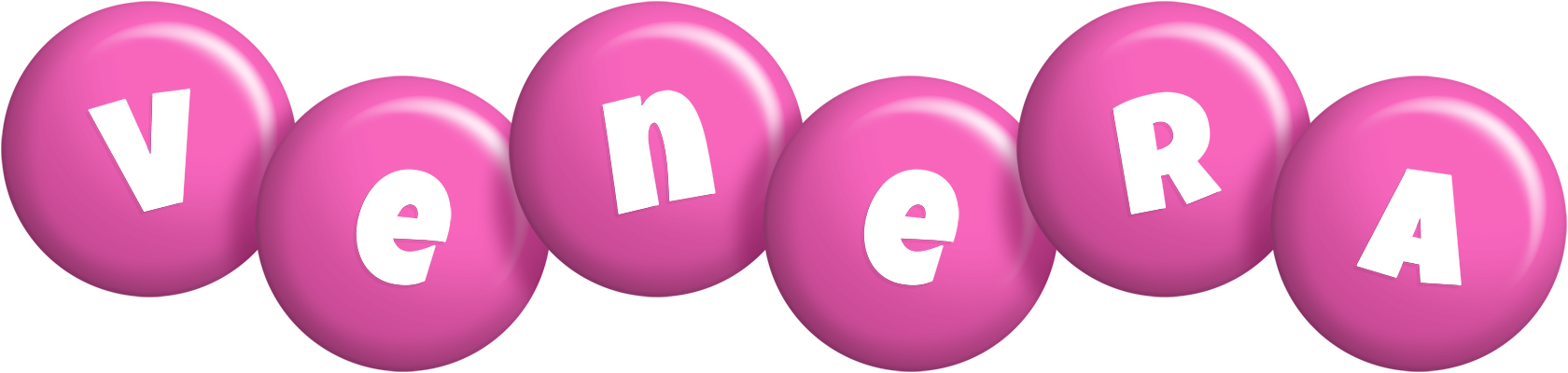 Venera candy-pink logo