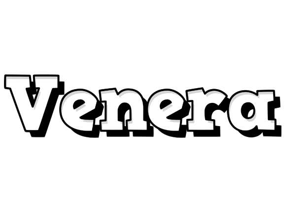 Venera snowing logo