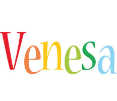 Venesa birthday logo