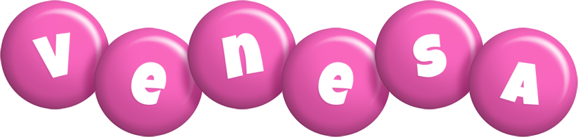 Venesa candy-pink logo
