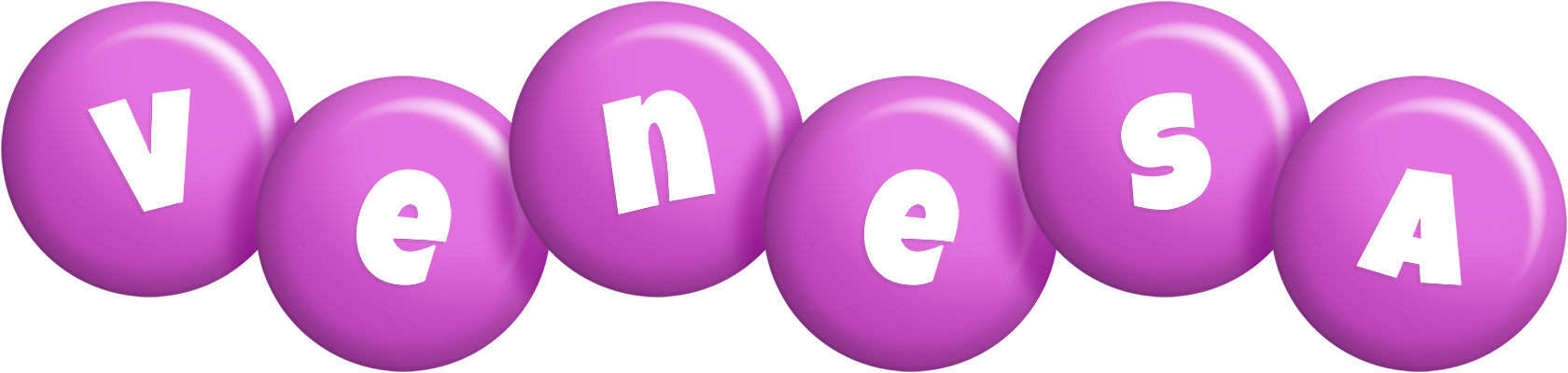 Venesa candy-purple logo
