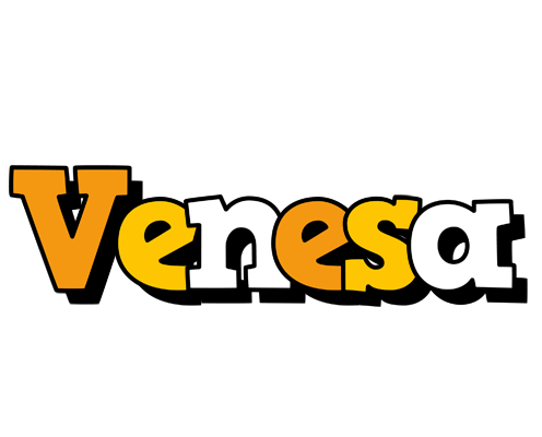 Venesa cartoon logo