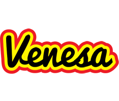 Venesa flaming logo