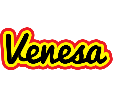 Venesa flaming logo