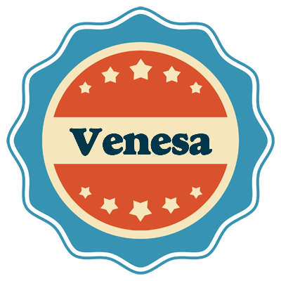 Venesa labels logo