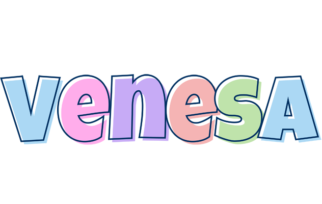 Venesa pastel logo