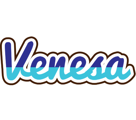 Venesa raining logo