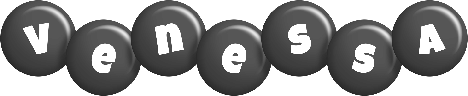 Venessa candy-black logo