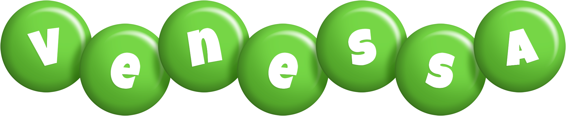 Venessa candy-green logo