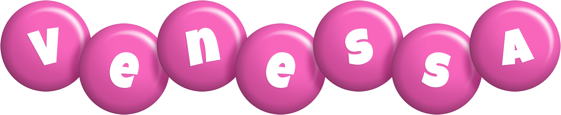 Venessa candy-pink logo