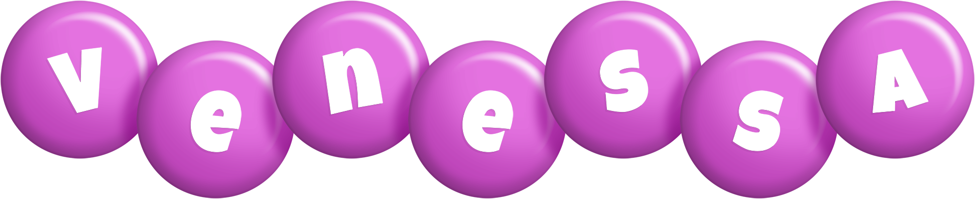 Venessa candy-purple logo
