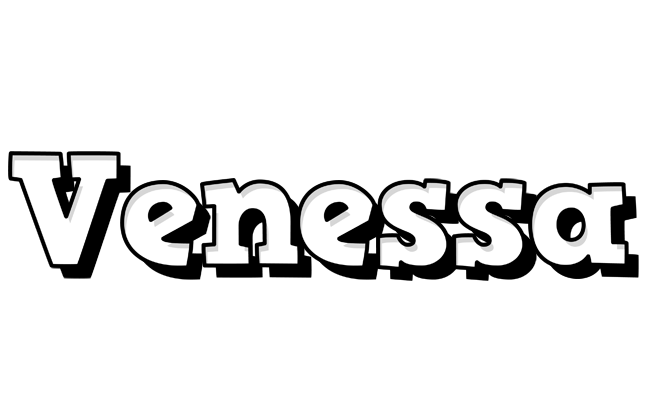 Venessa snowing logo
