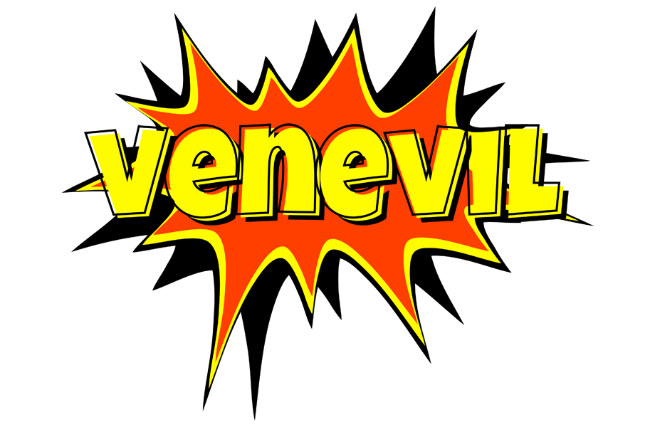 Venevil bazinga logo