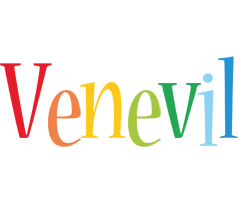 Venevil birthday logo