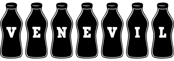 Venevil bottle logo