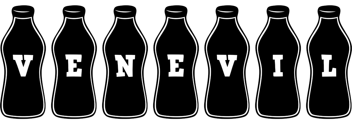 Venevil bottle logo
