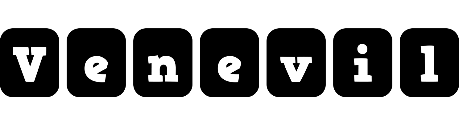 Venevil box logo
