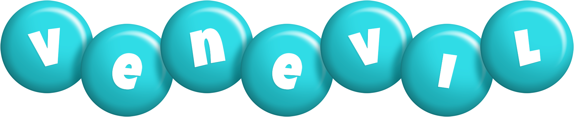 Venevil candy-azur logo