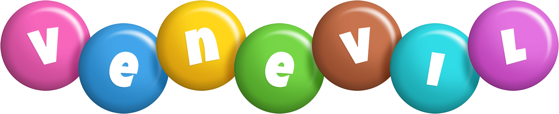 Venevil candy logo