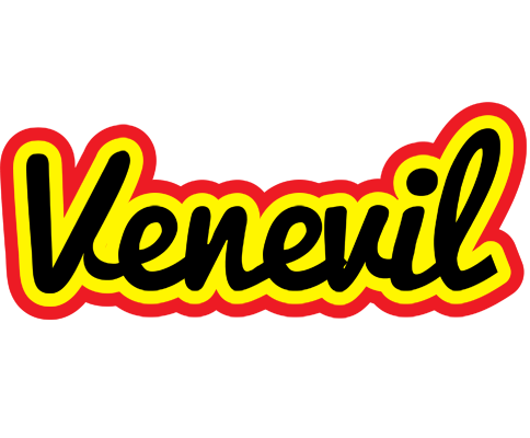 Venevil flaming logo