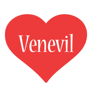 Venevil love logo