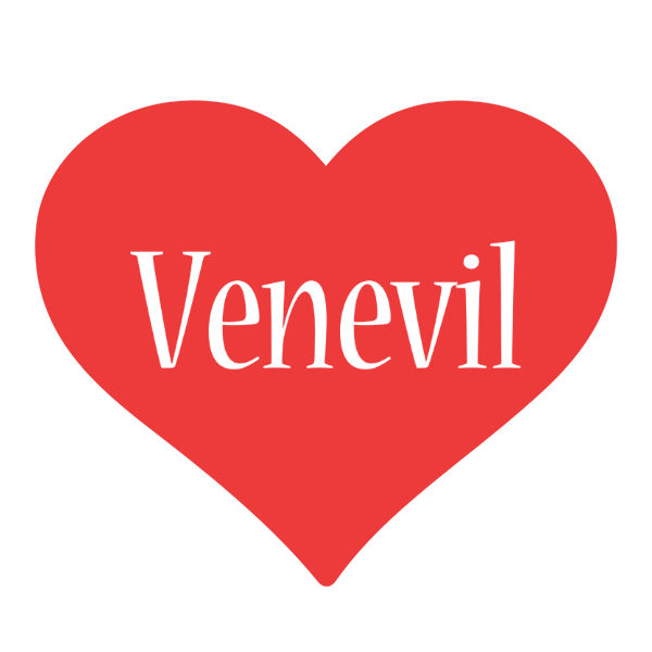 Venevil love logo