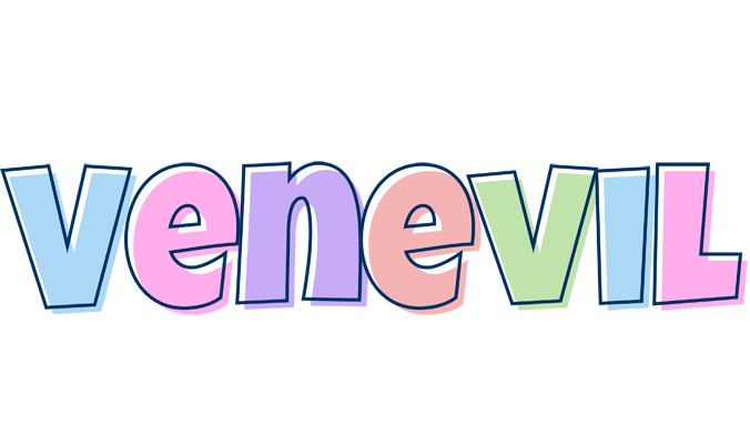 Venevil pastel logo