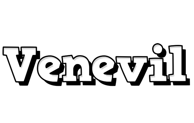 Venevil snowing logo